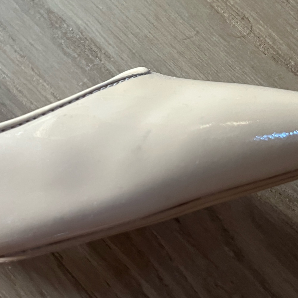 Stuart Weitzman Nude Patent Stiletto Pumps Size 7 - Picture 13 of 14